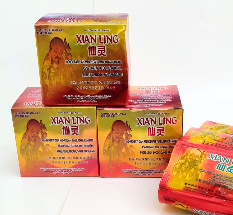 Xian Ling Capsule Traditional Chinese 100% original For Rheumatic Gout MuscleUric Acid - Image 2